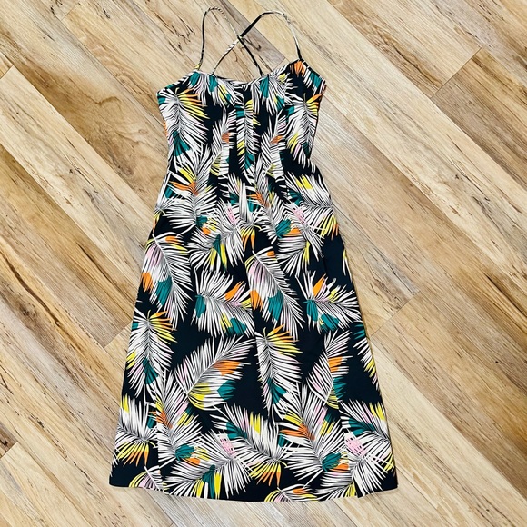 BANANA REPUBLIC Palm Leaf Maxi Dress - Picture 5 of 11